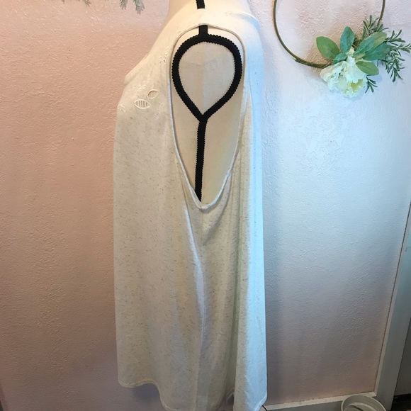 Lane Bryant Beige Swing Tank Top - Picture 4 of 6